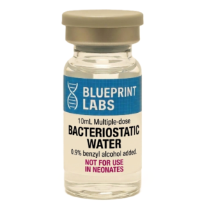 Bacteriostatic Water 10ml - peptide reconstitution solution by Blueprint Labs