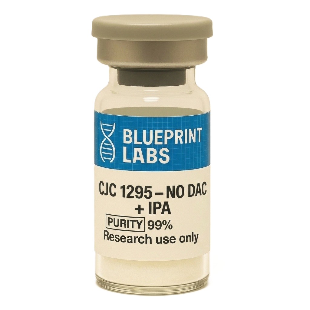 CJC-1295 No DAC 10mg - growth hormone releasing peptide by Blueprint Labs